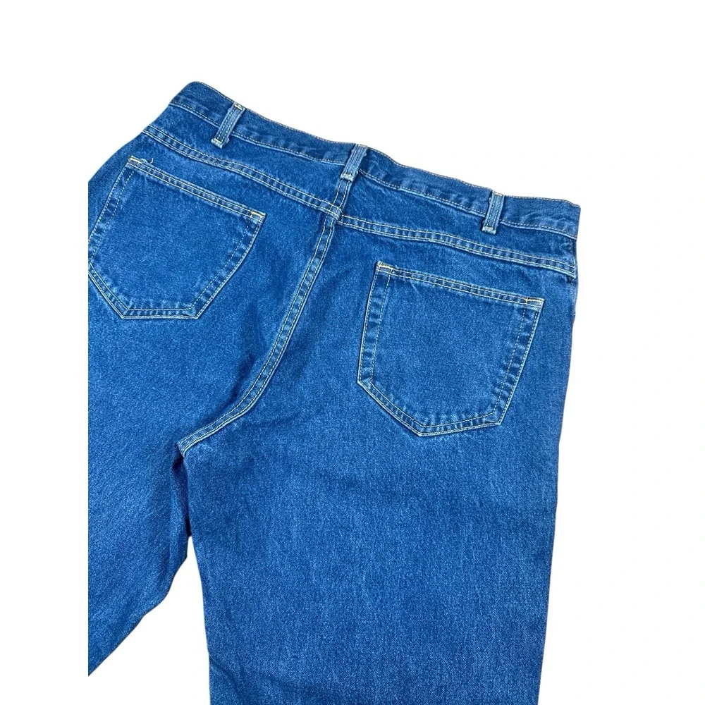 WearGuard Denim Work Jeans Men‎ Sz 36x31 Heavyduty Tag Sz 38x32 Straight Leg